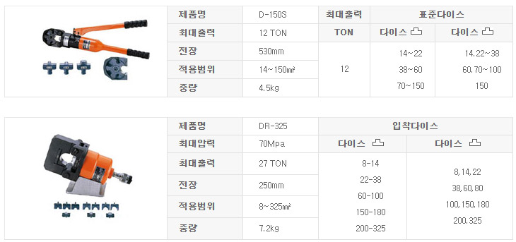 제품 스펙 이미지